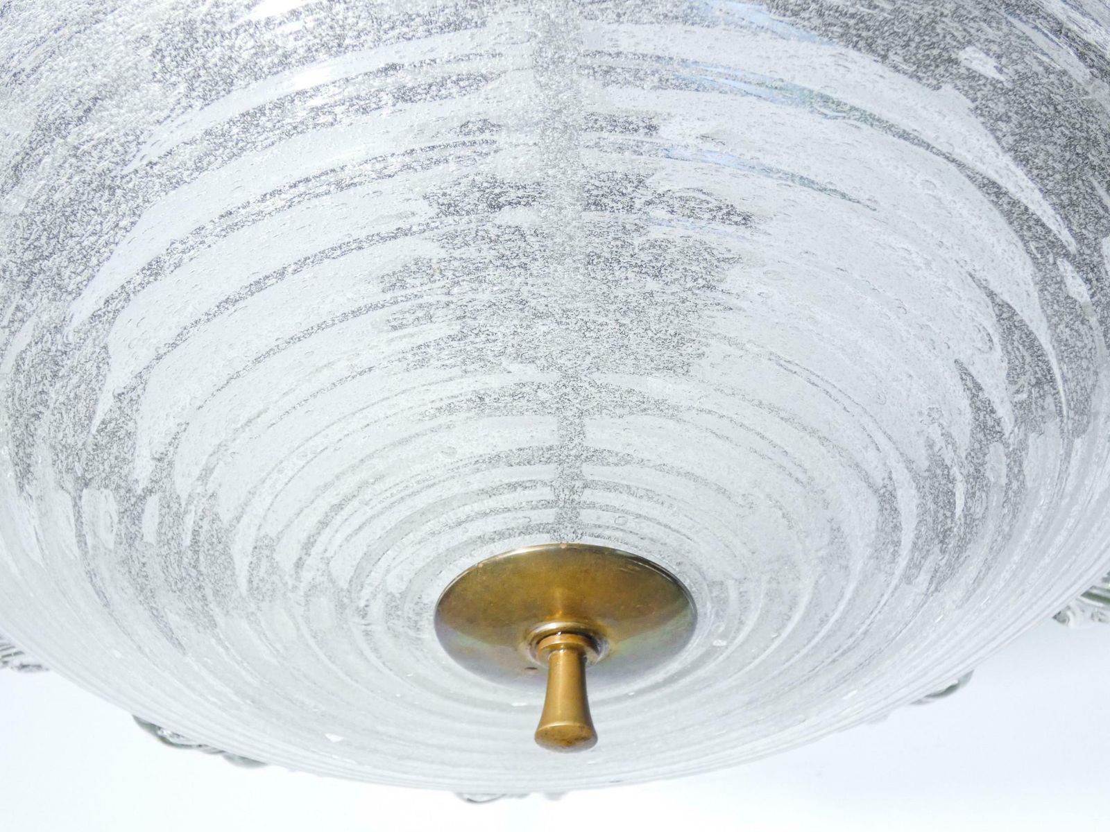 Charming Chandelier By Barovier & Toso, Murano, 1940s photo buy