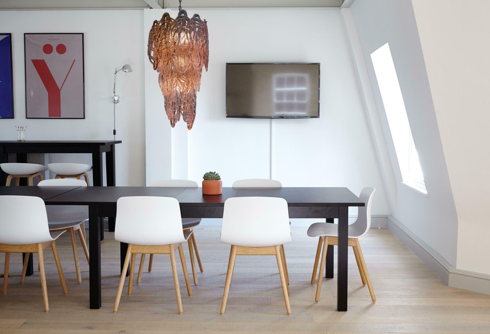 Midcentury Ragnatela Murano Glasse Chandelier By Mazzega, 1970s photo vinterior