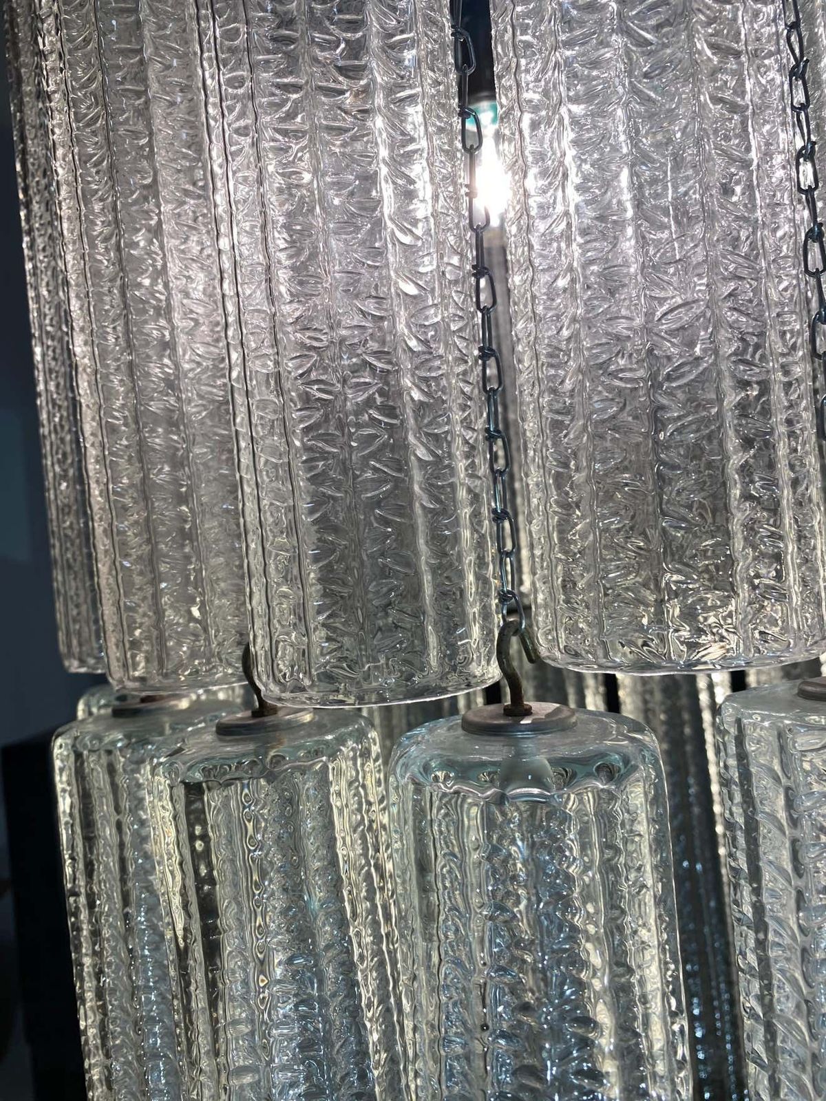 Fine Italian Chandelier By Venini, Murano, 1950 photo 2827.0