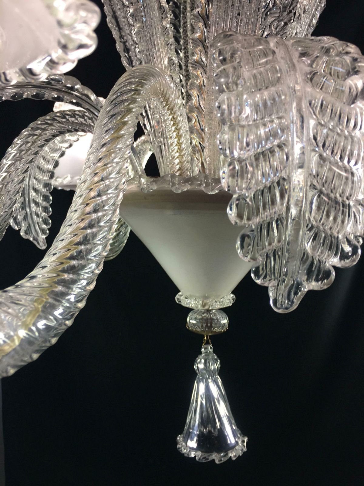 photo furniture Chandelier By Barovier & Toso, Murano, 1940s