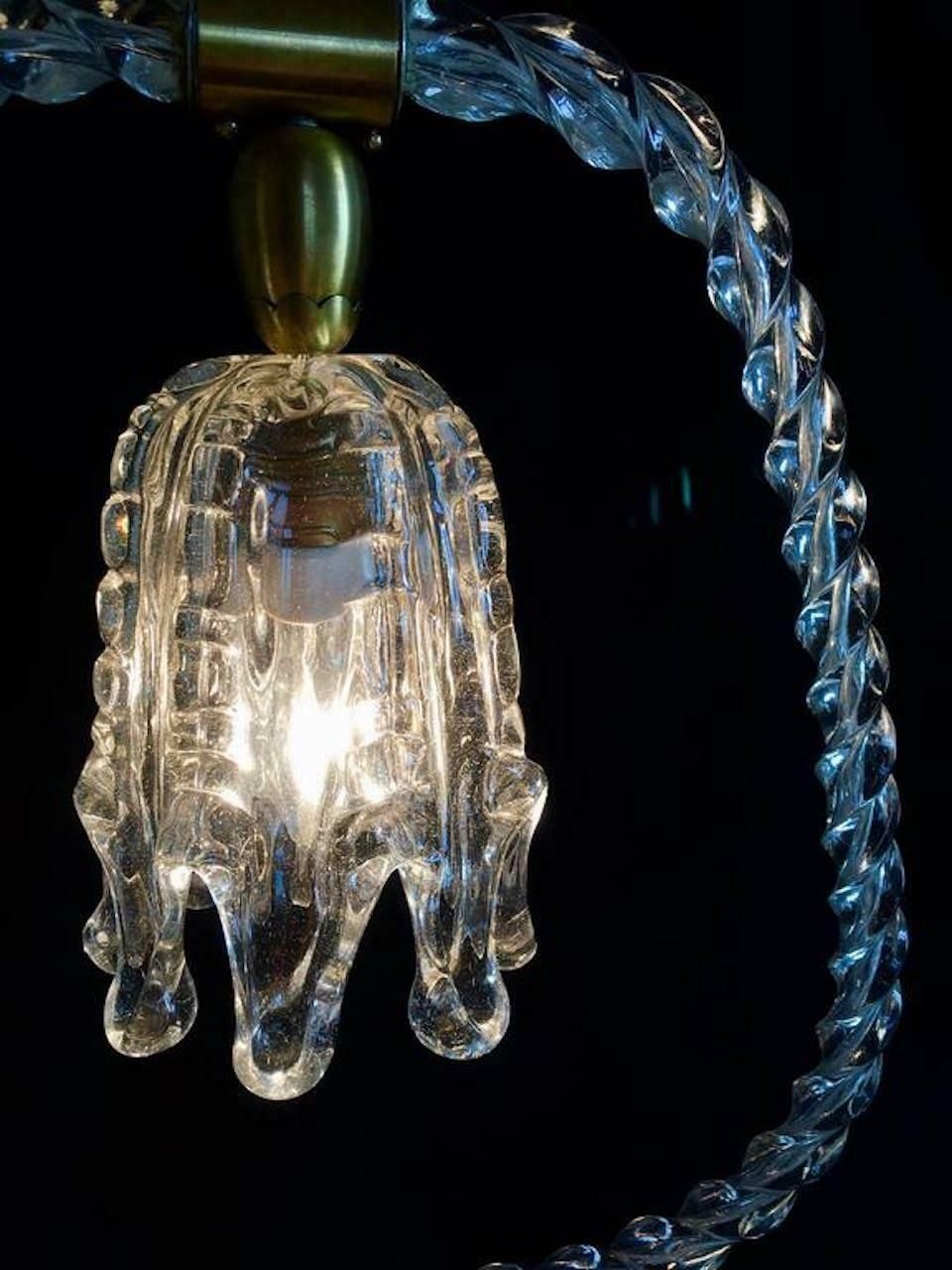 Table Lamp Art Deco By Ercole Barovier, Murano, 1940s photo 5663.0