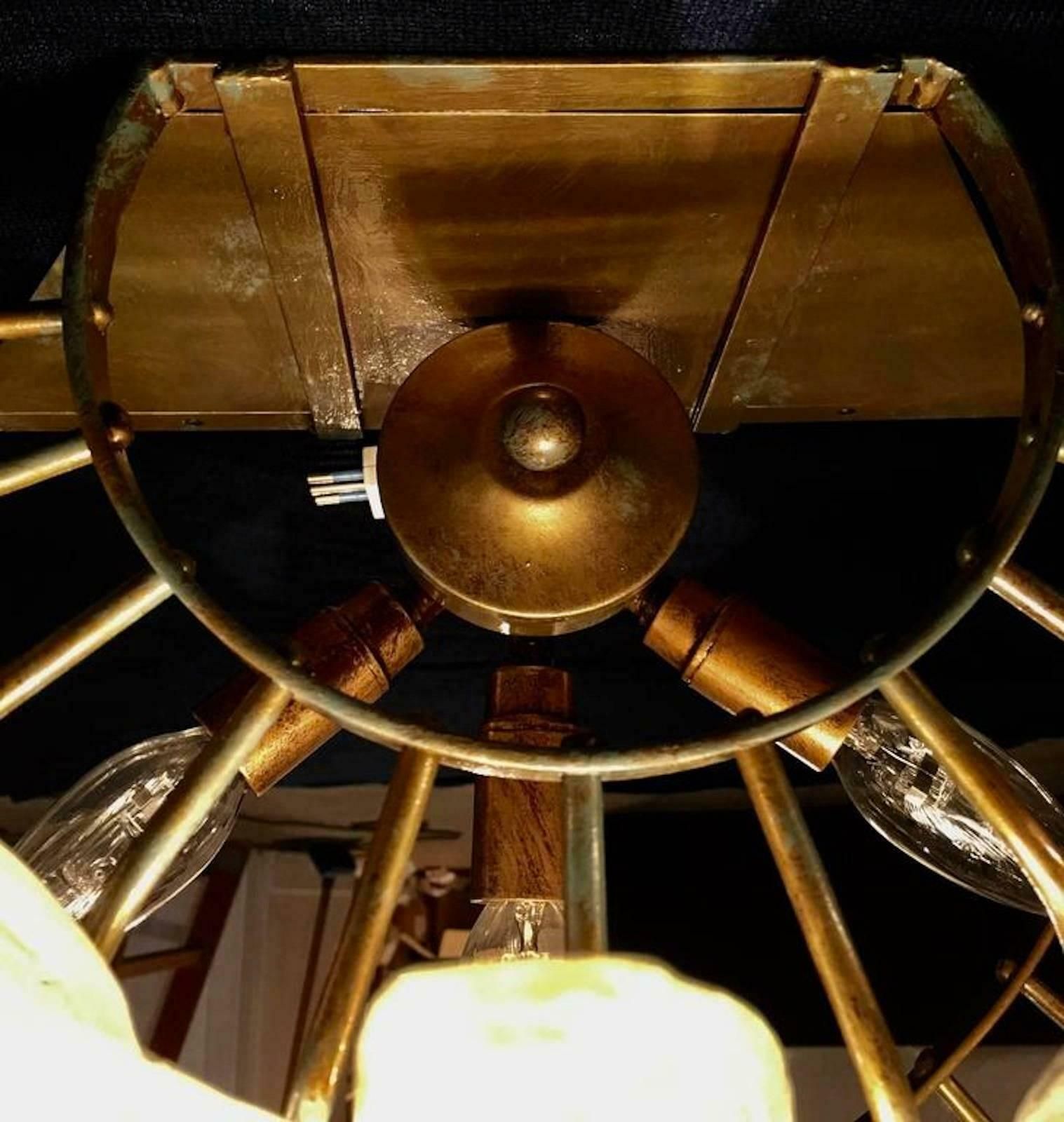 Italian Palmette Sconces By Barovier & Toso, Murano, 1960 photo buy