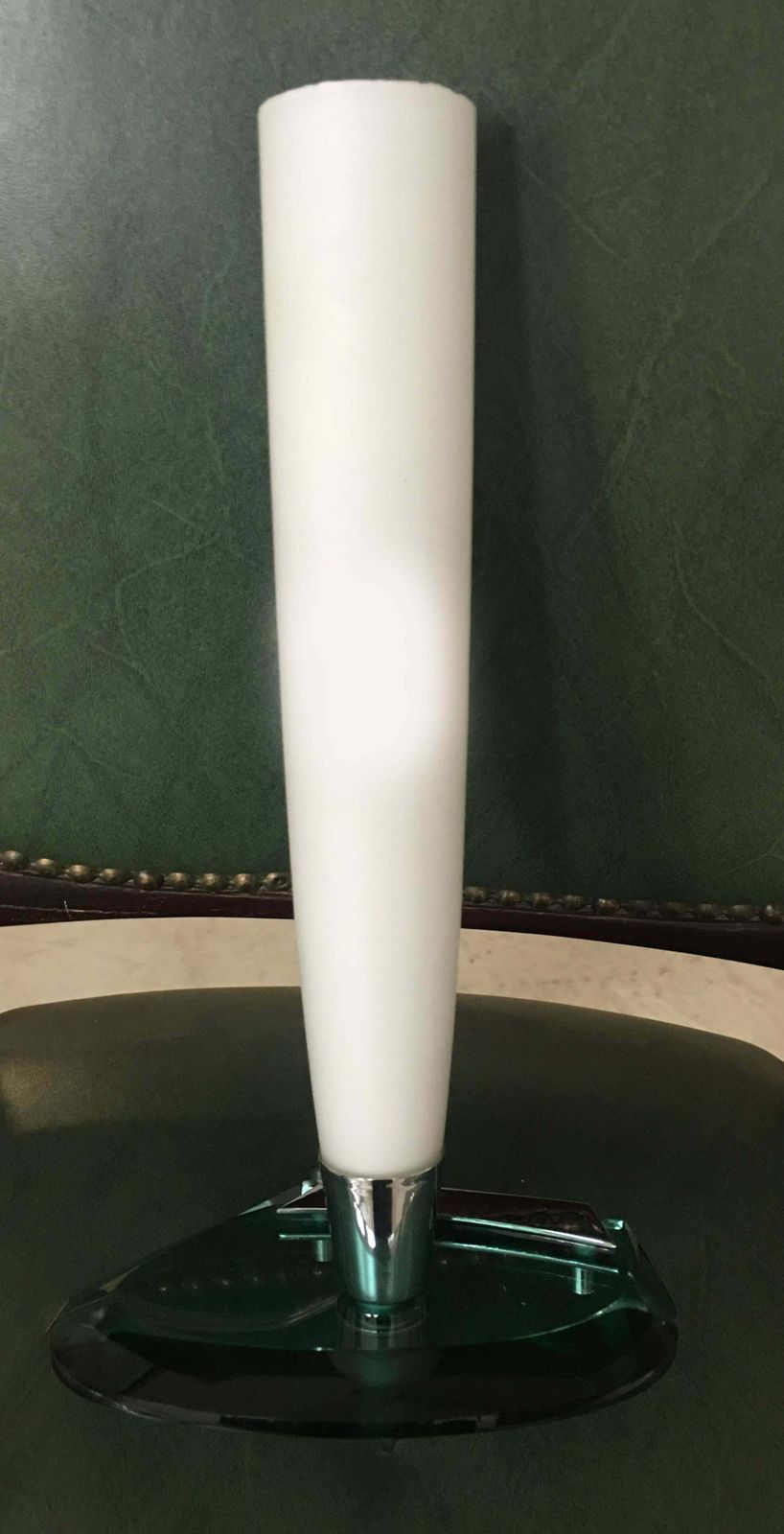 Pair Of Sconces In The Style Of Fontana Arte Italy 1970 photo Lighting