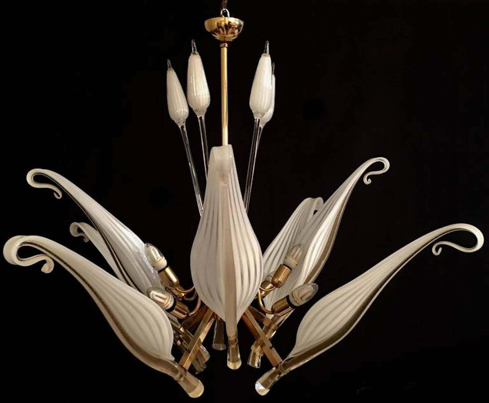 Fantastic Franco Luce For Seguso Murano Chandelier photo furniture