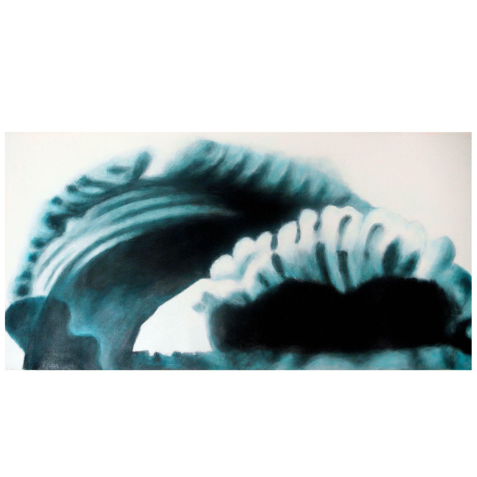 "Heavenly Body Lvi" By Taeko Mima Oil On Canvas Painting, 1989