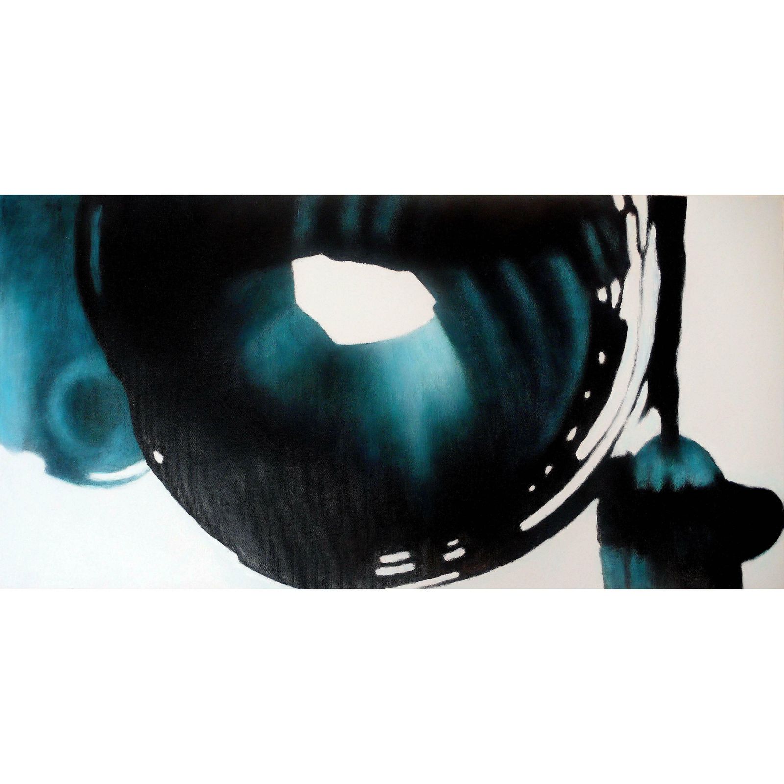"Heavenly Body Lvii" By Taeko Mima Oil On Canvas Painting, 1989