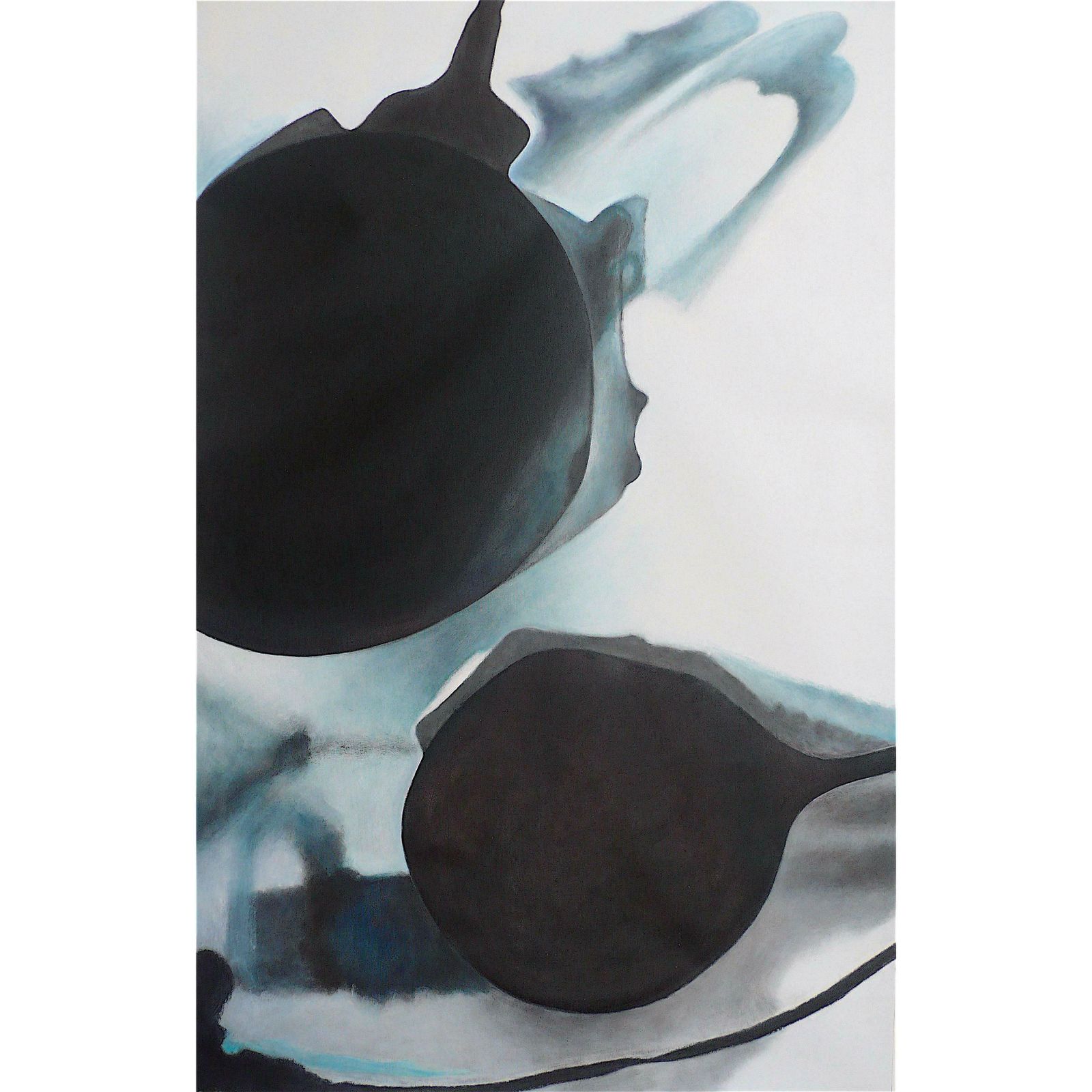 "Heavenly Body Lxix" By Taeko Mima Oil On Canvas Painting, 2000