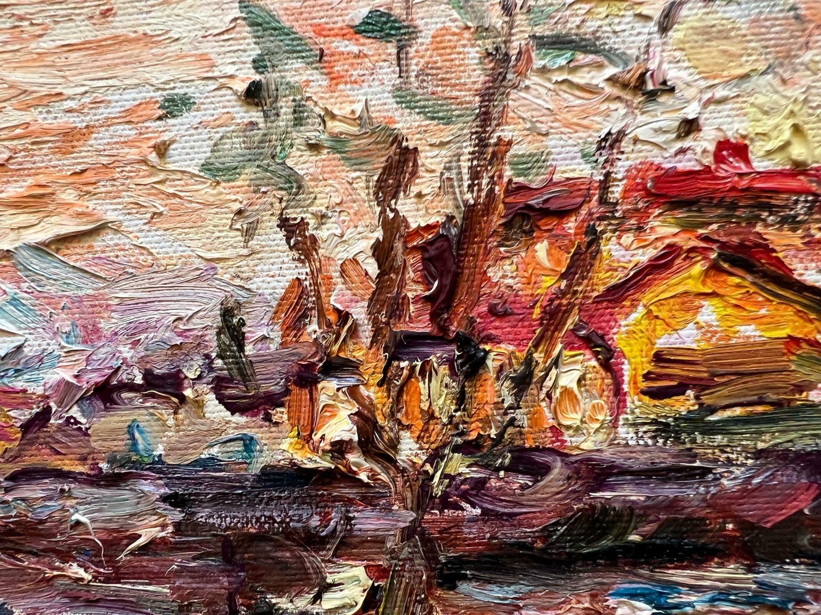 Landscape In Autumn By Guido Borgianni, Italy, 1950 photo furniture
