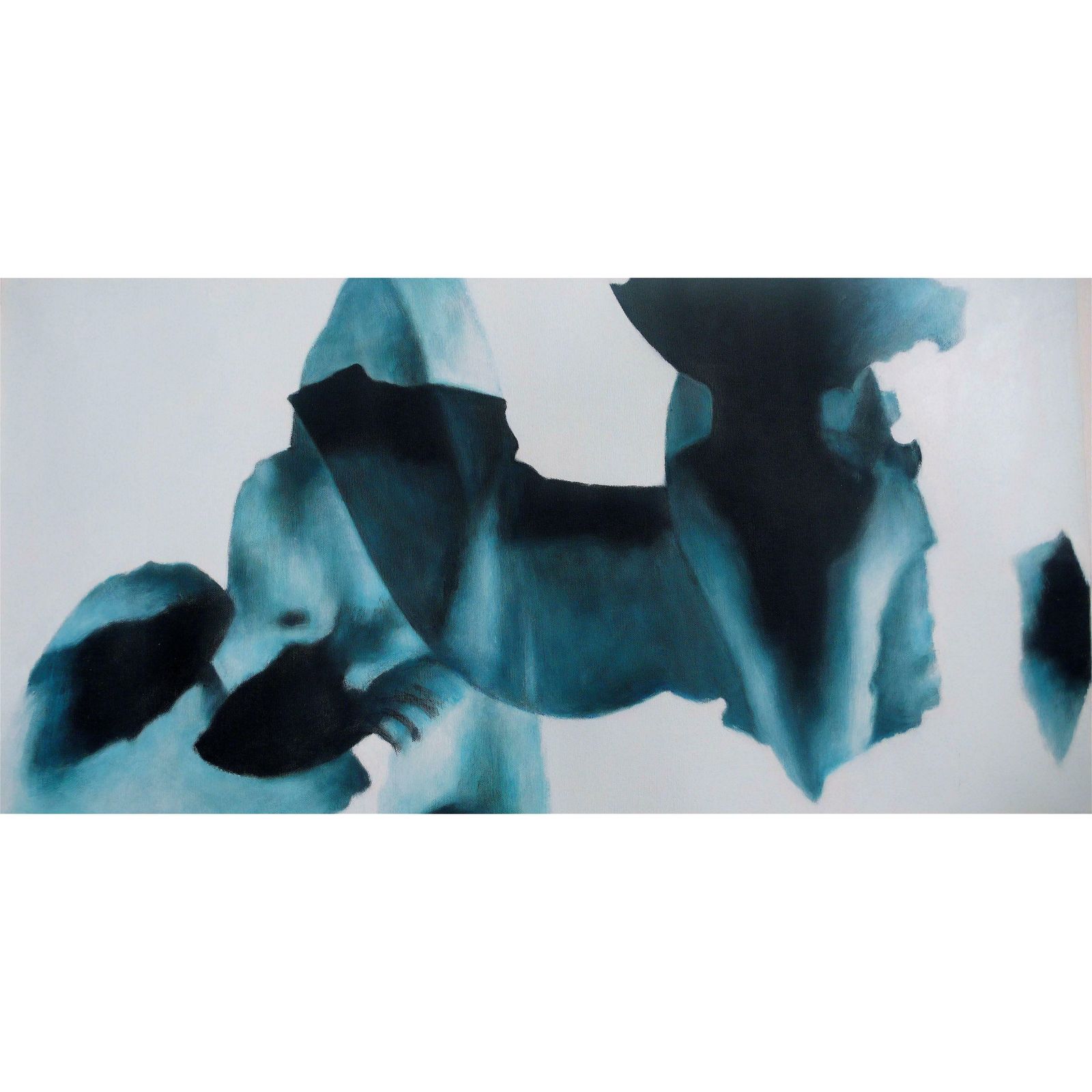 "Heavenly Body Lxi" By Taeko Mima Oil On Canvas Painting, 1989
