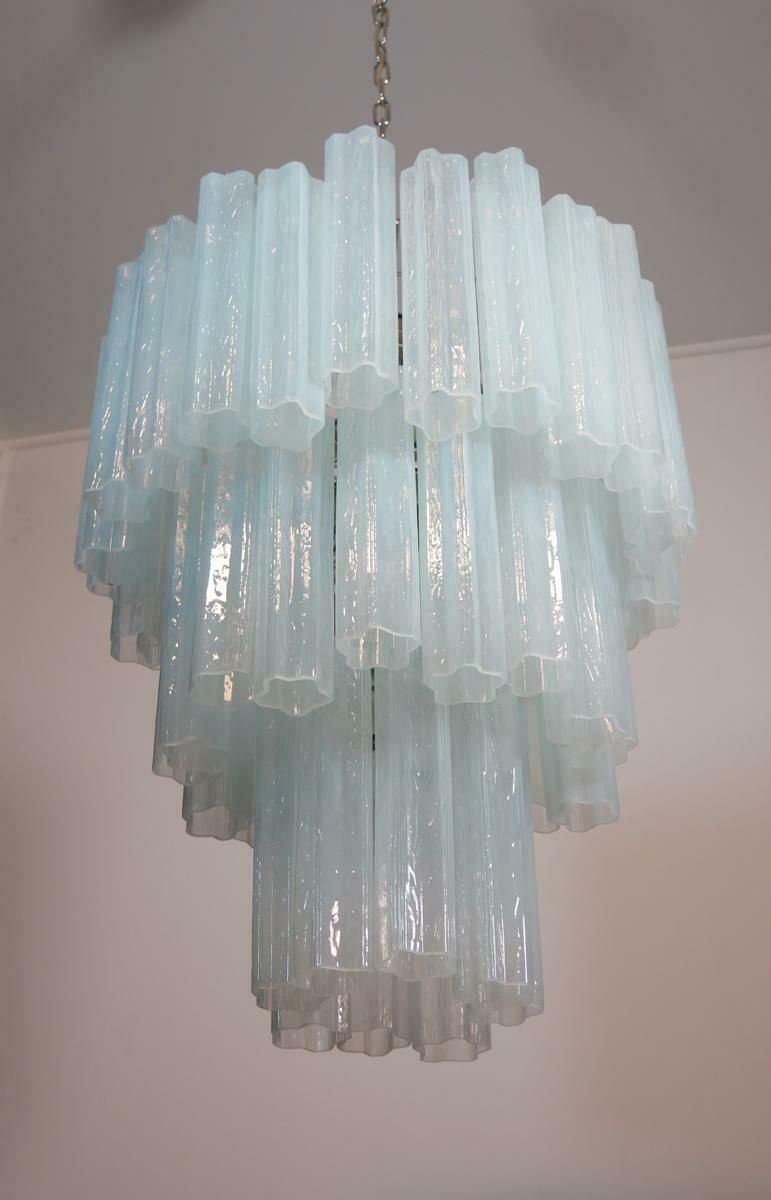 Pair Of 48 Tronchi Chandeliers In Toni Zuccheri Style For Venini, Murano £4,486.52per Set photo vinterior