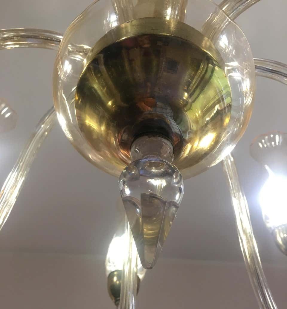 photo buy Italian De Majo Chandelier, Murano, 1990
