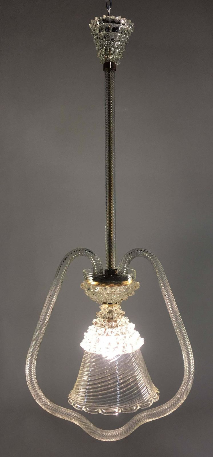 Italian Chandelier By Barovier And Toso  Murano  1950 photo 2423.0