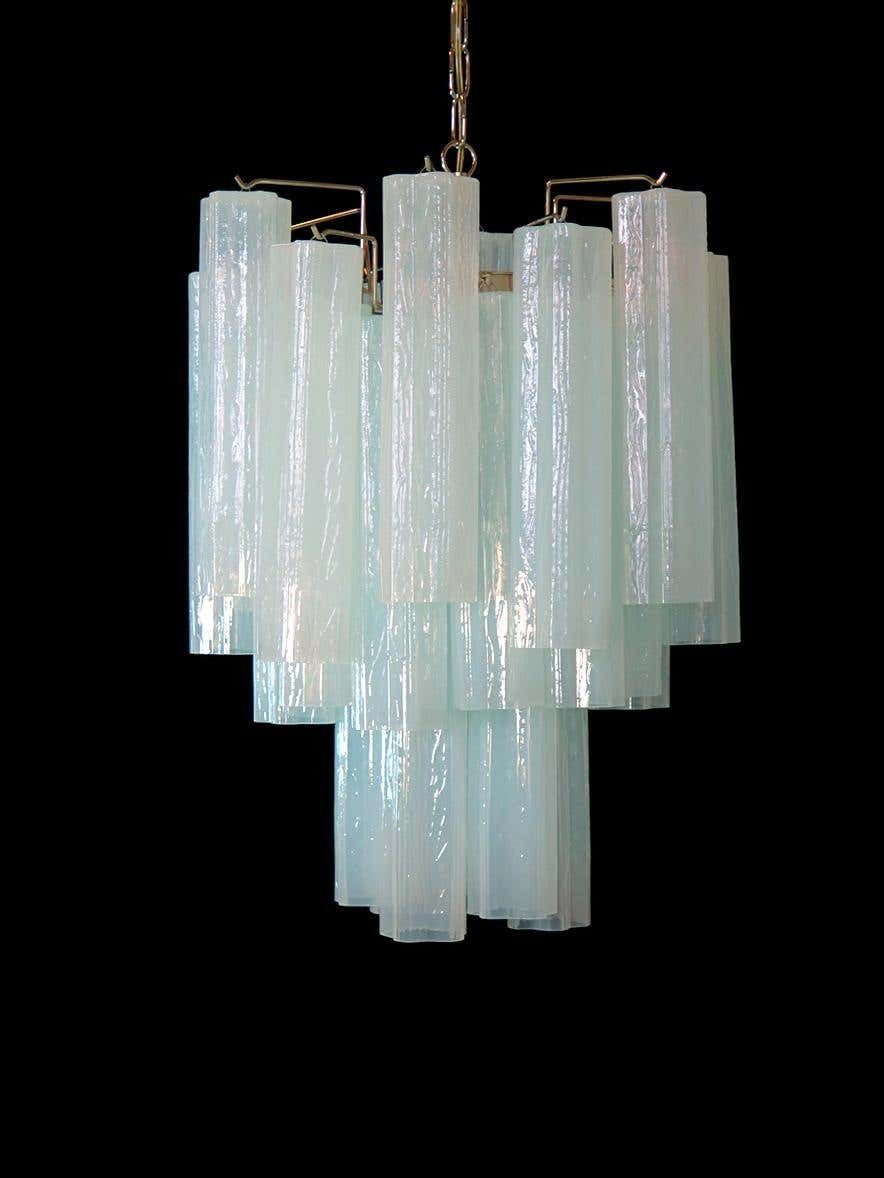 Pair Of 30 Tronchi Chandelier In Toni Zuccheri Style For Venini  Murano photo furniture
