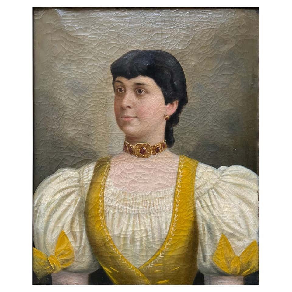 Portrait Of A Young Woman, Wien, 1877
