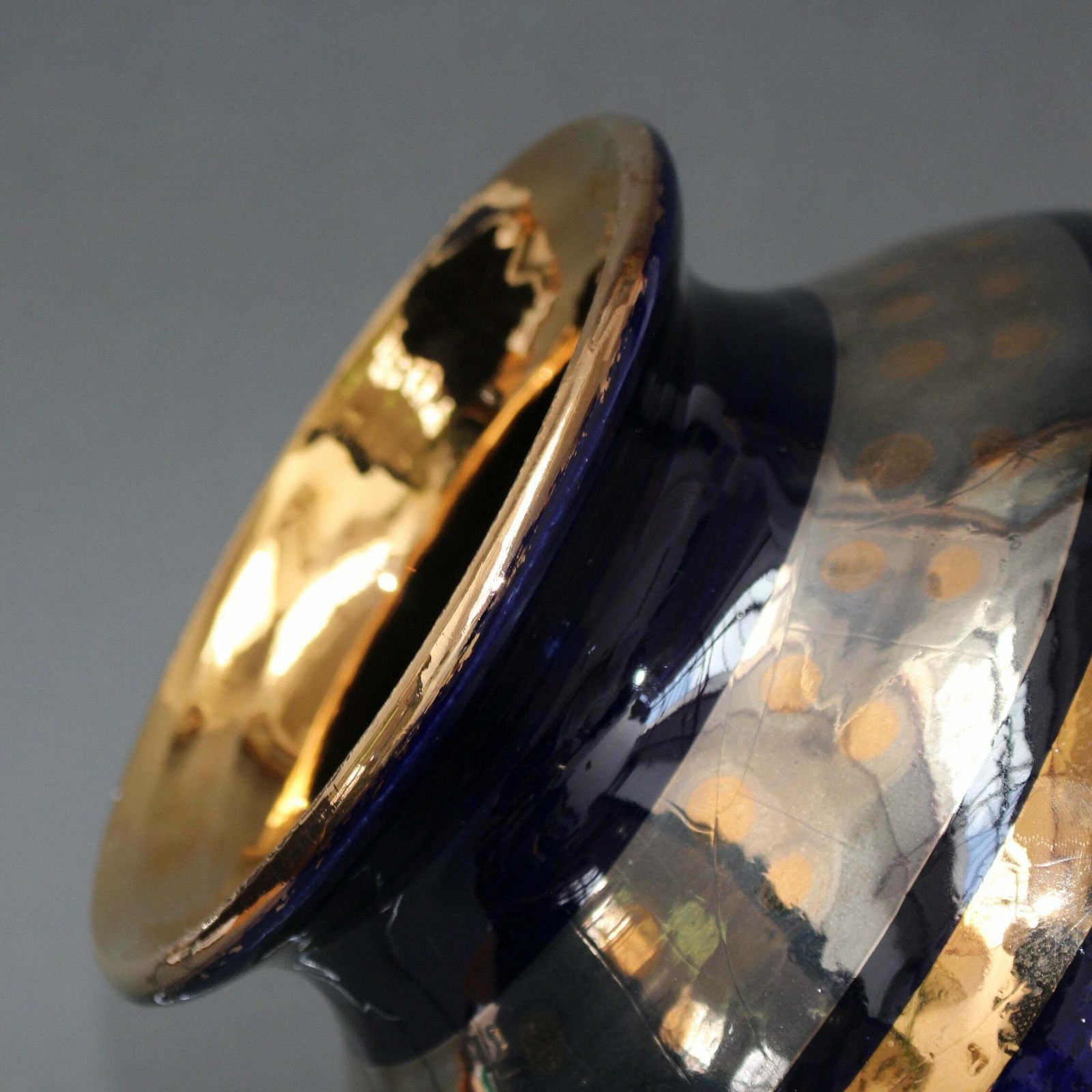 French Decorative Vase By Georges Pelletier (Circa 1970s) photo vinterior
