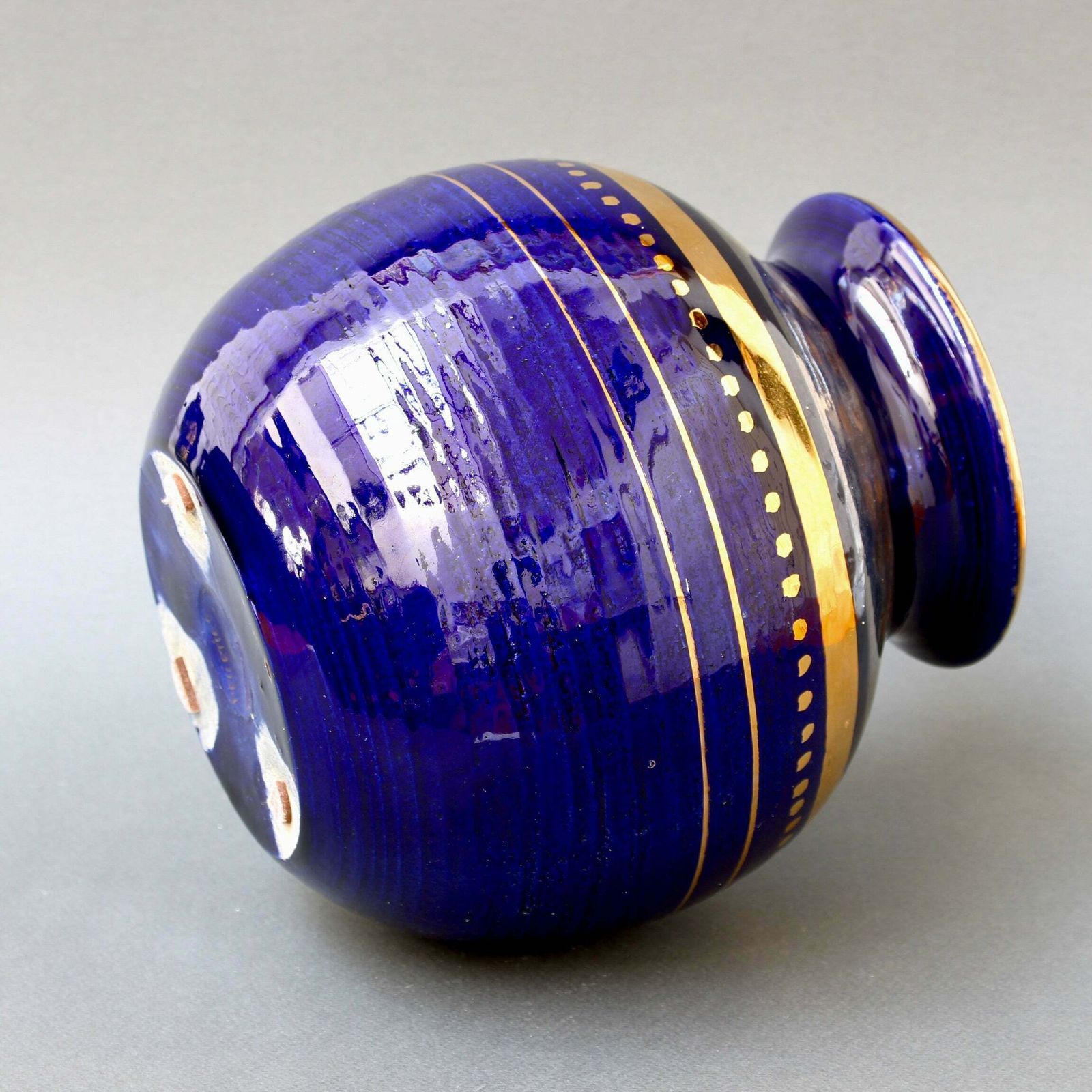 photo furniture French Decorative Vase By Georges Pelletier (Circa 1970s)