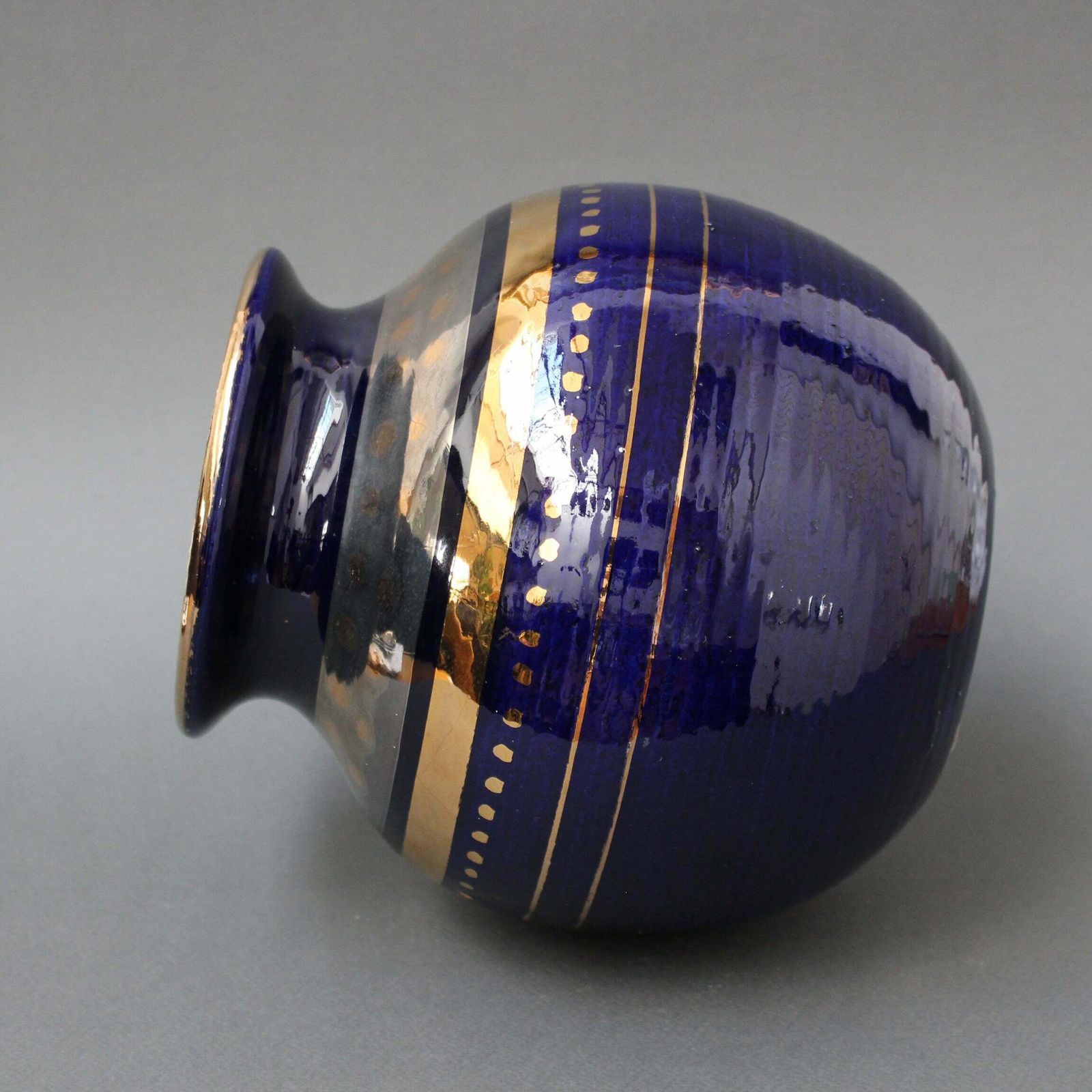 photo vinterior French Decorative Vase By Georges Pelletier (Circa 1970s)