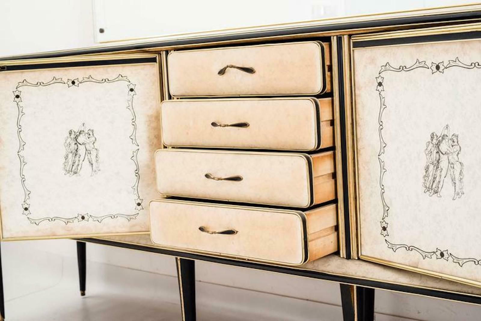 Sideboard By Umberto Mascagni, 1950s photo 3224.0