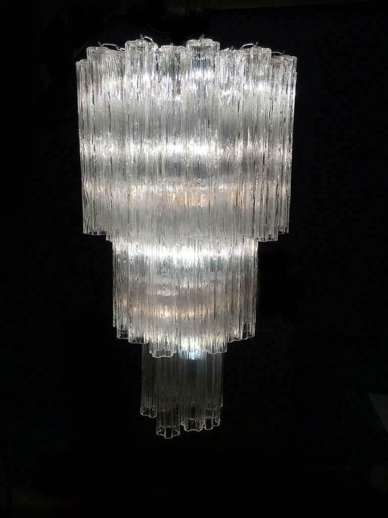 Italian Tronchi Chandelier By Toni Zuccheri For Venini Style, Murano photo 2419.0