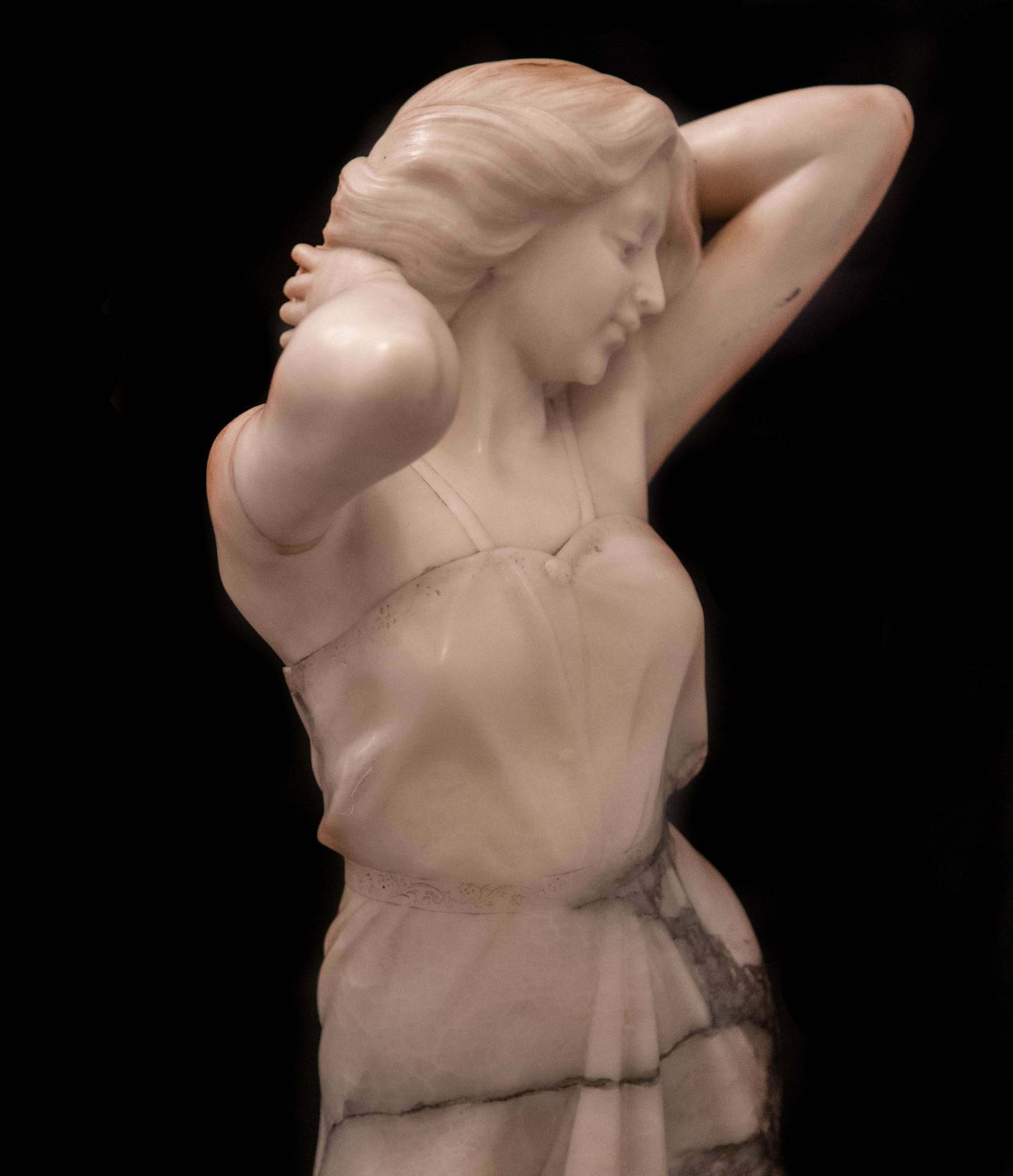 photo buy Vain Woman Italian Sculpture, 1890, Italy