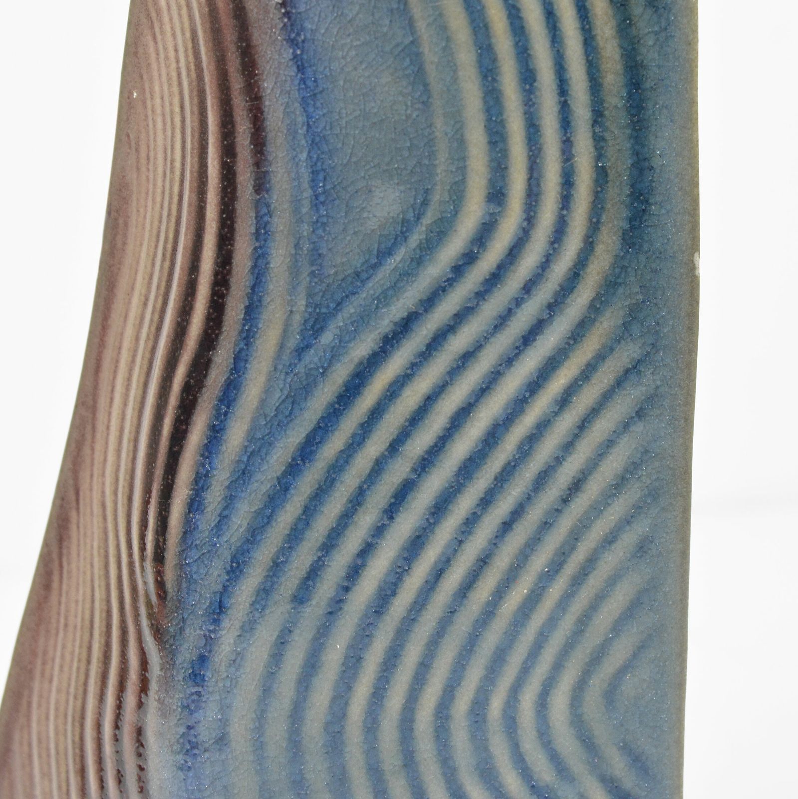 photo furniture 1985 Organic Modern Ceramic Vase Designed By Johann Van Loon Rosenthal Studio Line, Germany