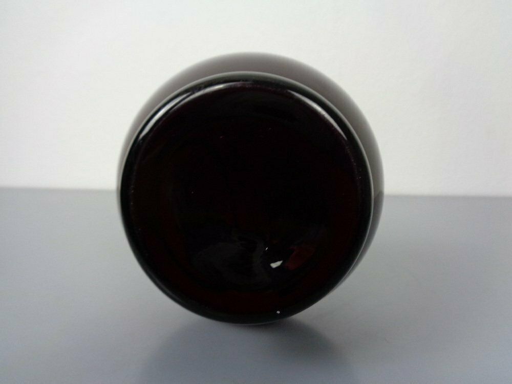 Home Decor Large Italian Glass Vase By Empoli, 1960s photo