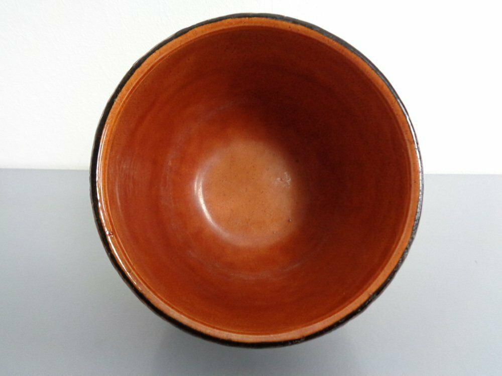 Italian Ceramic Cachepot By Aldo Londi For Bitossi, 1960s photo vintage