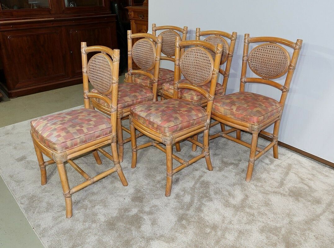 Set Of 6 Gasparucci Italo Chairs – 1970s photo for sale