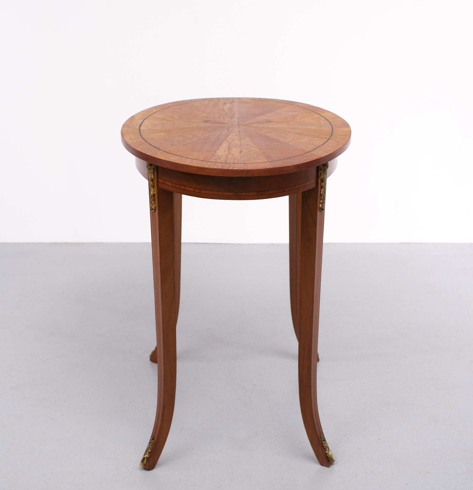 Antique Oval France Center Table, 1870 photo for sale