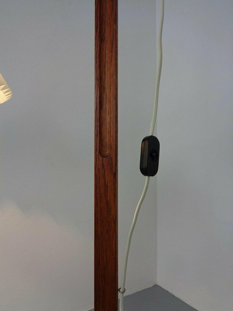 photo vintage Adjustable Teak Floor Lamp Model 325 By Vilhelm Wohlert For Le Klint, Denmark, 1950s