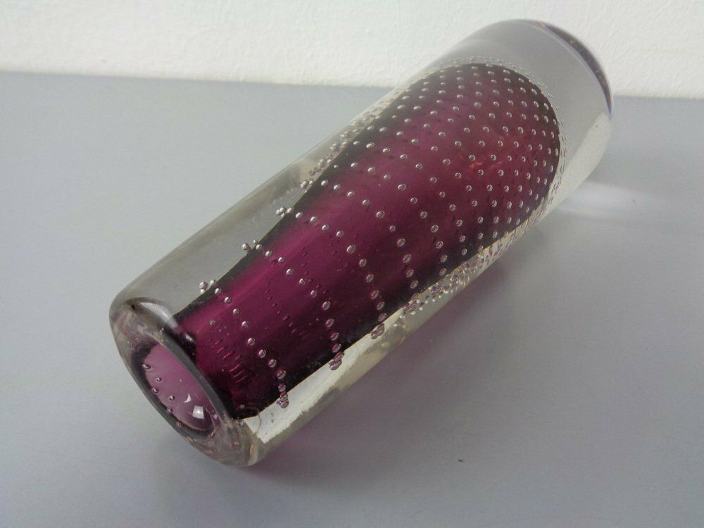 Home Decor Glass Vase By Gunnel Nyman For Nuutajarvi Notsjo, Finland, 1940s photo