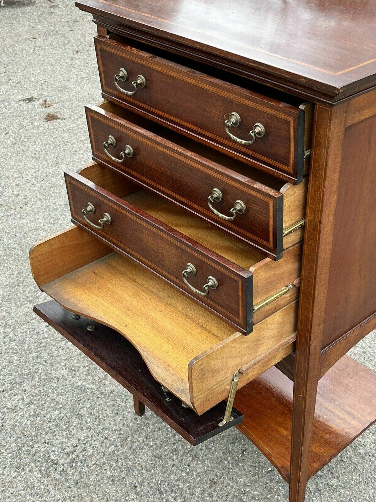 Exwardian Inlaid Mahogany Filing Drawers photo 595.0