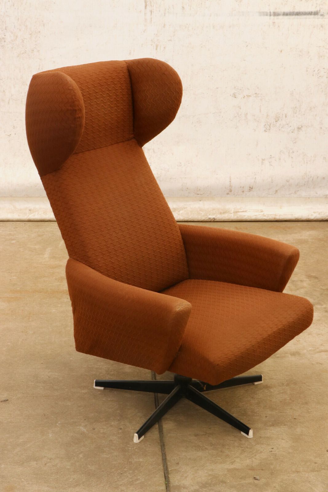 Mid Century Czechoslovak Swivel Armchair By Drevotvar, 1970´S photo furniture