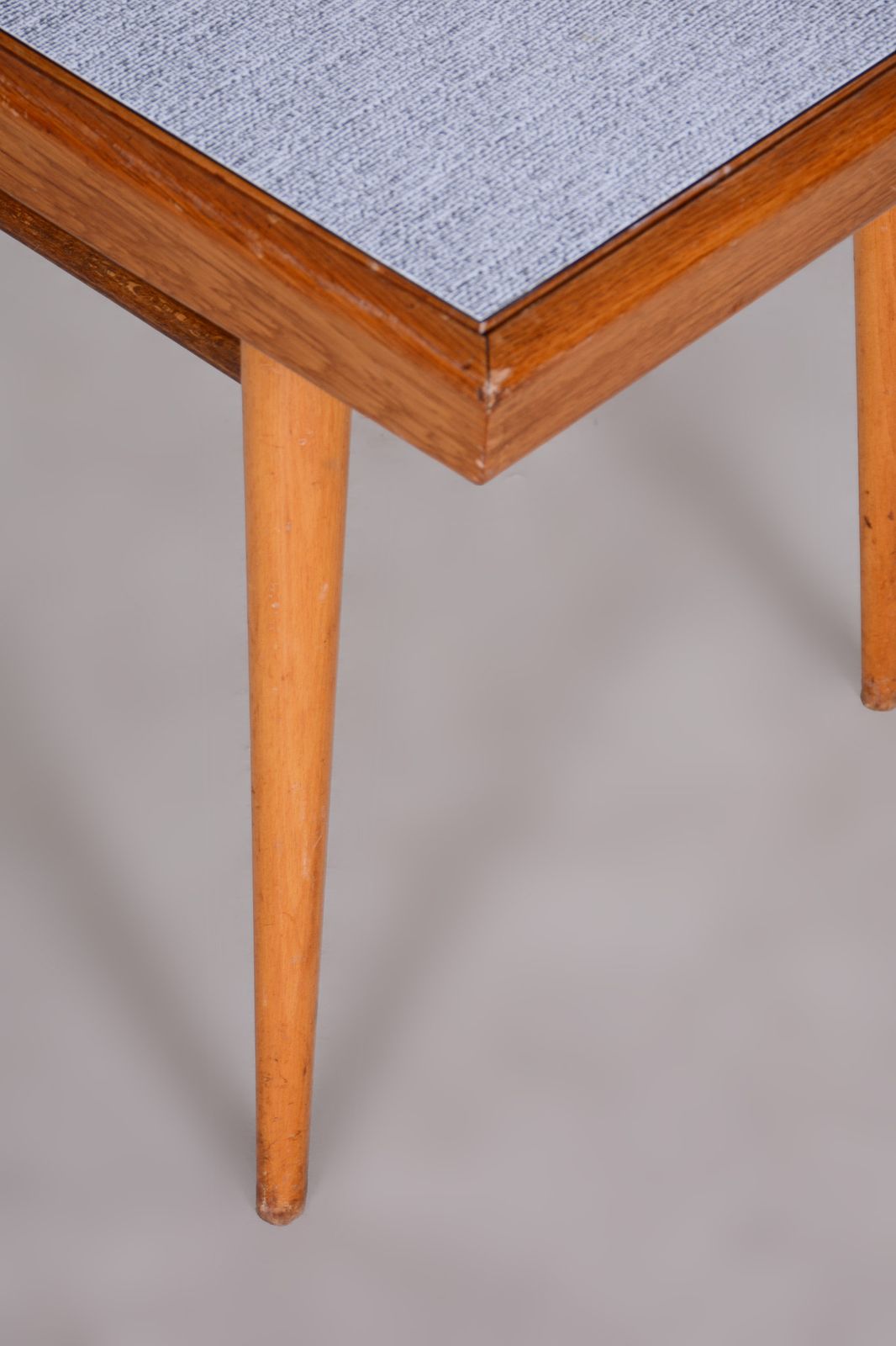 photo furniture Oak Midcentury Coffee Table, Well Preserved Condition, Czechia, 1950s
