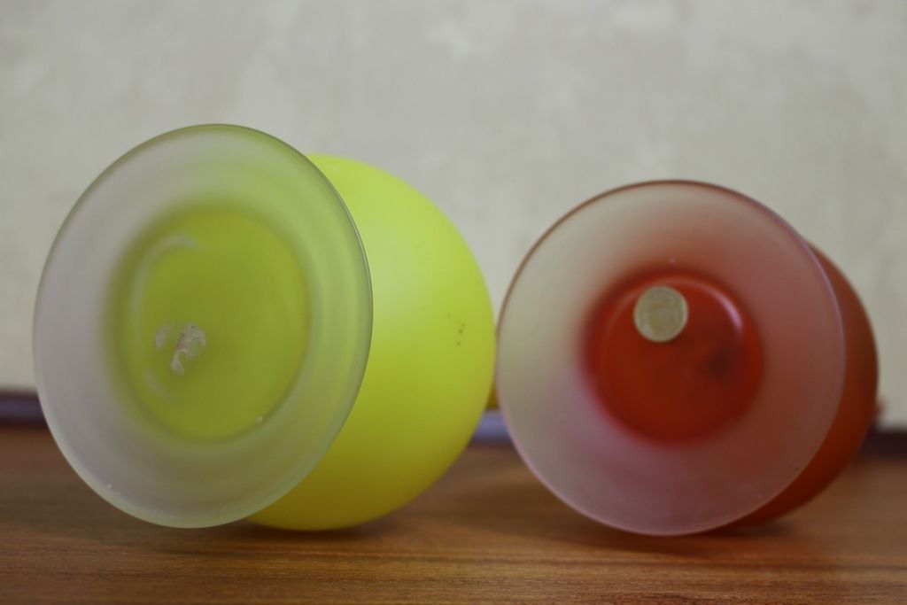 Pair Of 1960’s Murano Satin Glass Vases By Carlo Moretti photo Home Decor