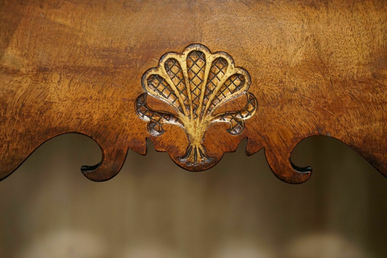 Fine Antique Victorian Chinese Chinoiserie Hand Painted Side End Lamp Wine Table photo vinterior