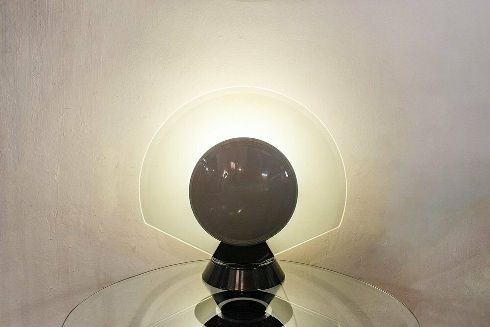 Tikal 1555 Table Lamp By Pier Giuseppe Ramella For Artiluce, 1980s photo furniture