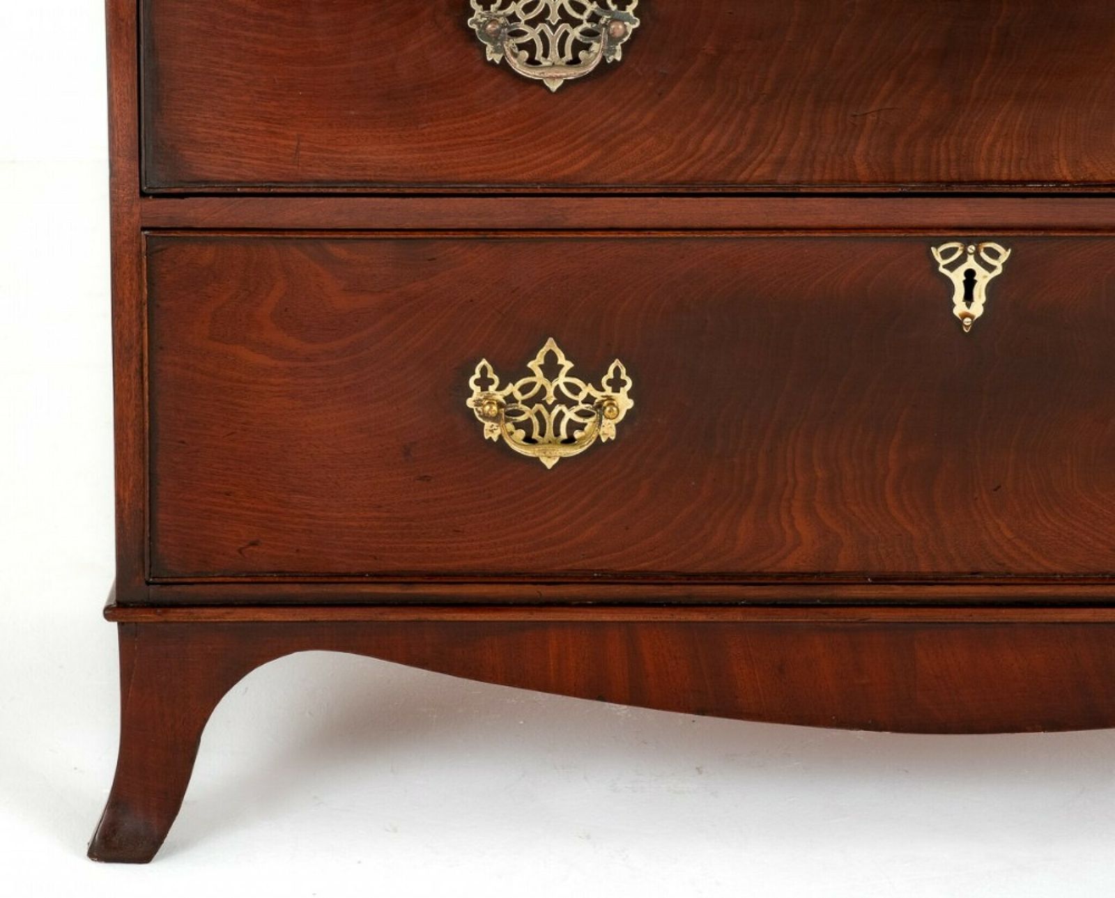 Georgian Chest On Chest Period Mahogany photo vinterior