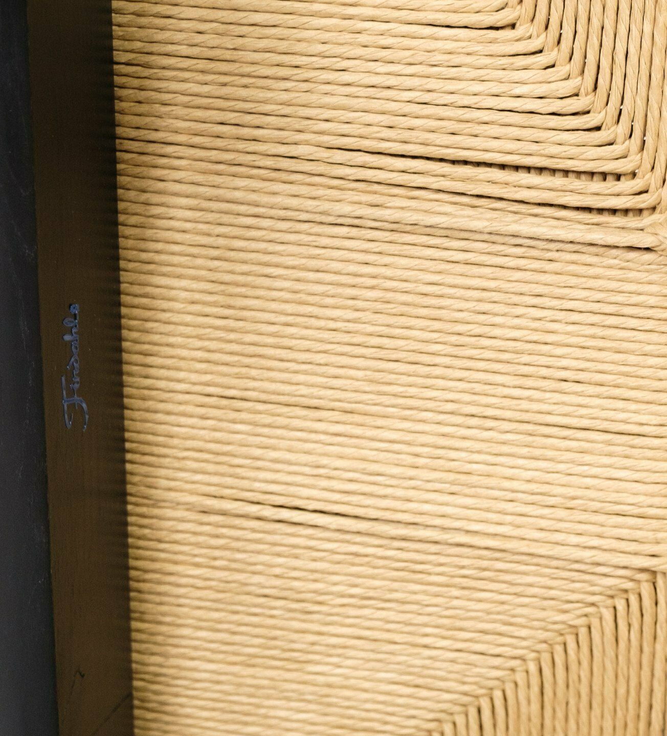 photo furniture Pair Of Chairs, Nordic Design, Wicker Seat, Beech Wood, Findahl Møbelfabrik