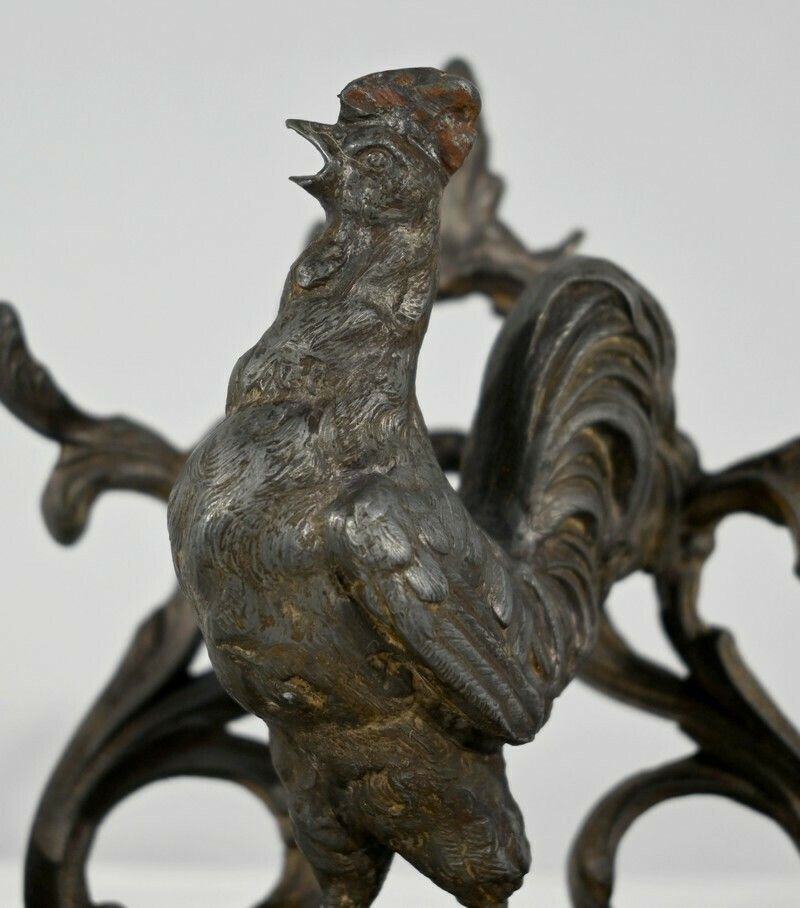 Pewter Inkwell, Signed A.Bossu   Late 19th Century photo buy