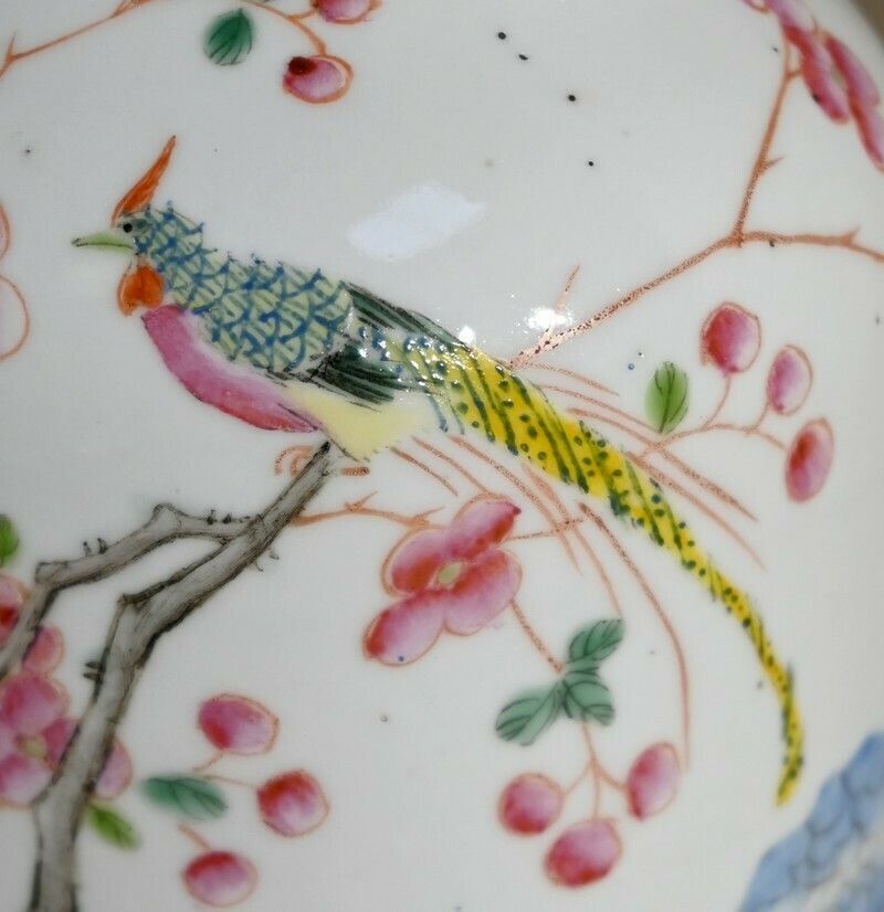 Porcelain Vase, China   Late 19th Century photo vintage