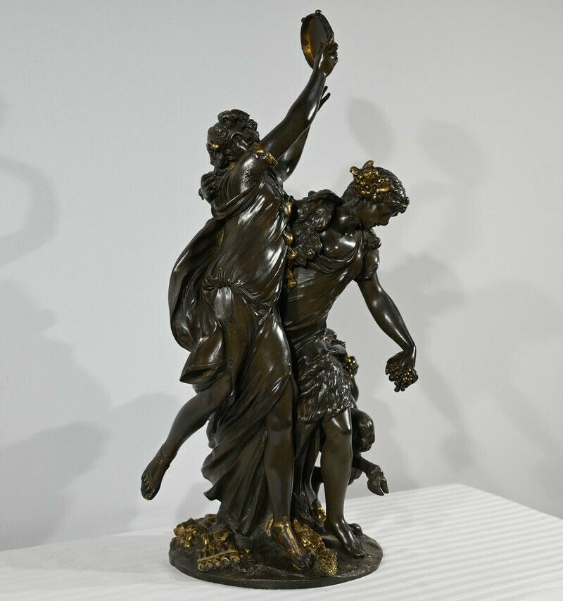 Bronze "Bacchanal", After Clodion   2nd Part Of The 19th Century photo for sale