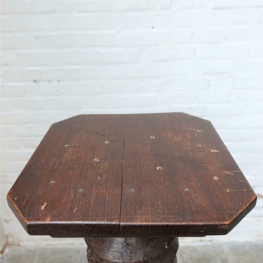 Antique Wooden Screw, 1800s photo Home Decor