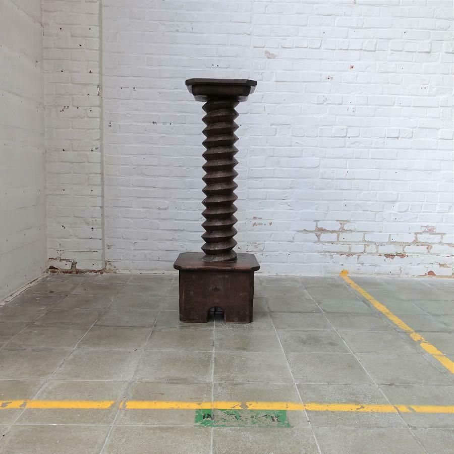 Antique Wooden Screw, 1800s photo 242.74