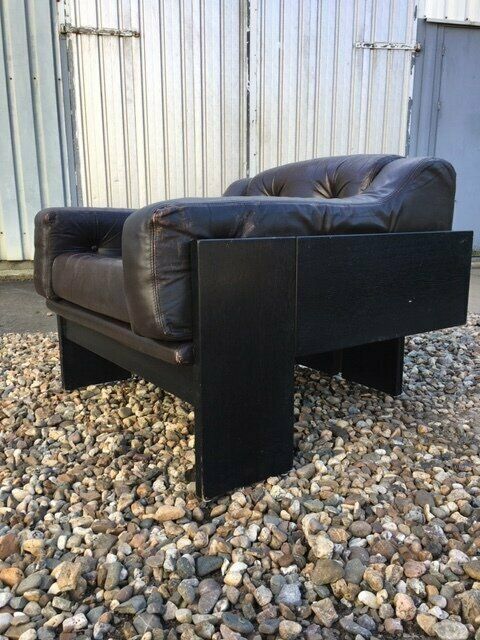 Viterbo Lounge Chair By Ric Deforche For Gervan 1970's photo for sale