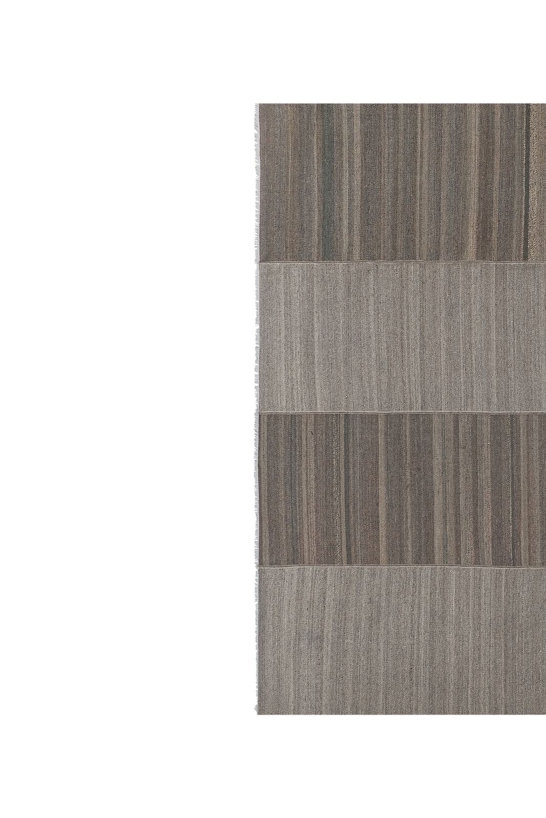 1960s Mid 20th Century Gray Anatolian Kilim Rug photo furniture