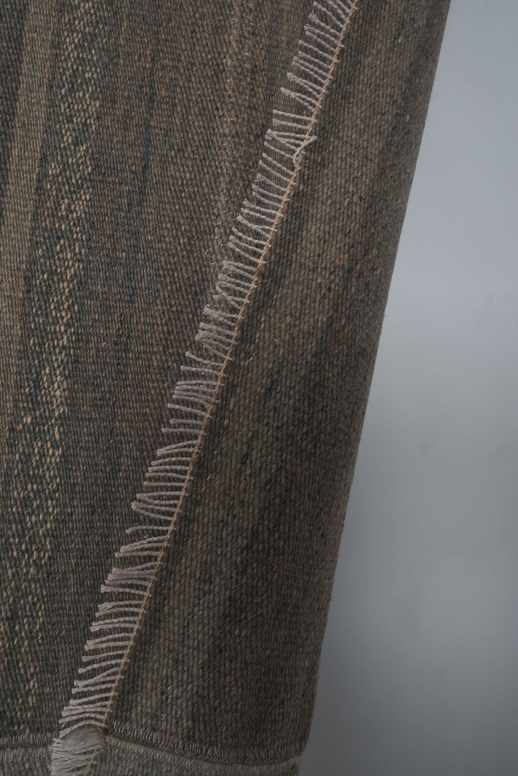 photo for sale 1960s Mid 20th Century Gray Anatolian Kilim Rug