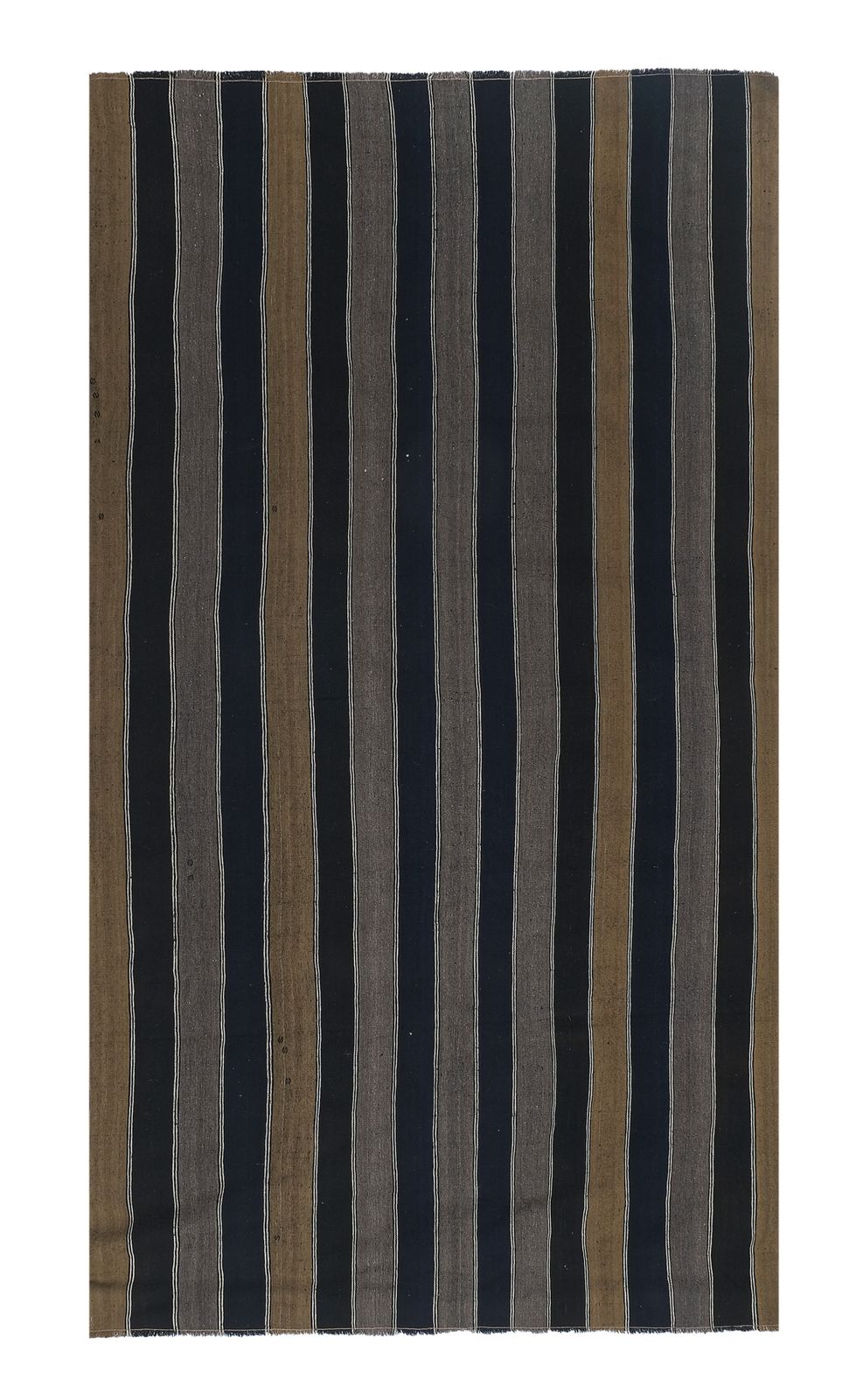 Turkish Striped Kilim Rug 6'2''X11'3''
