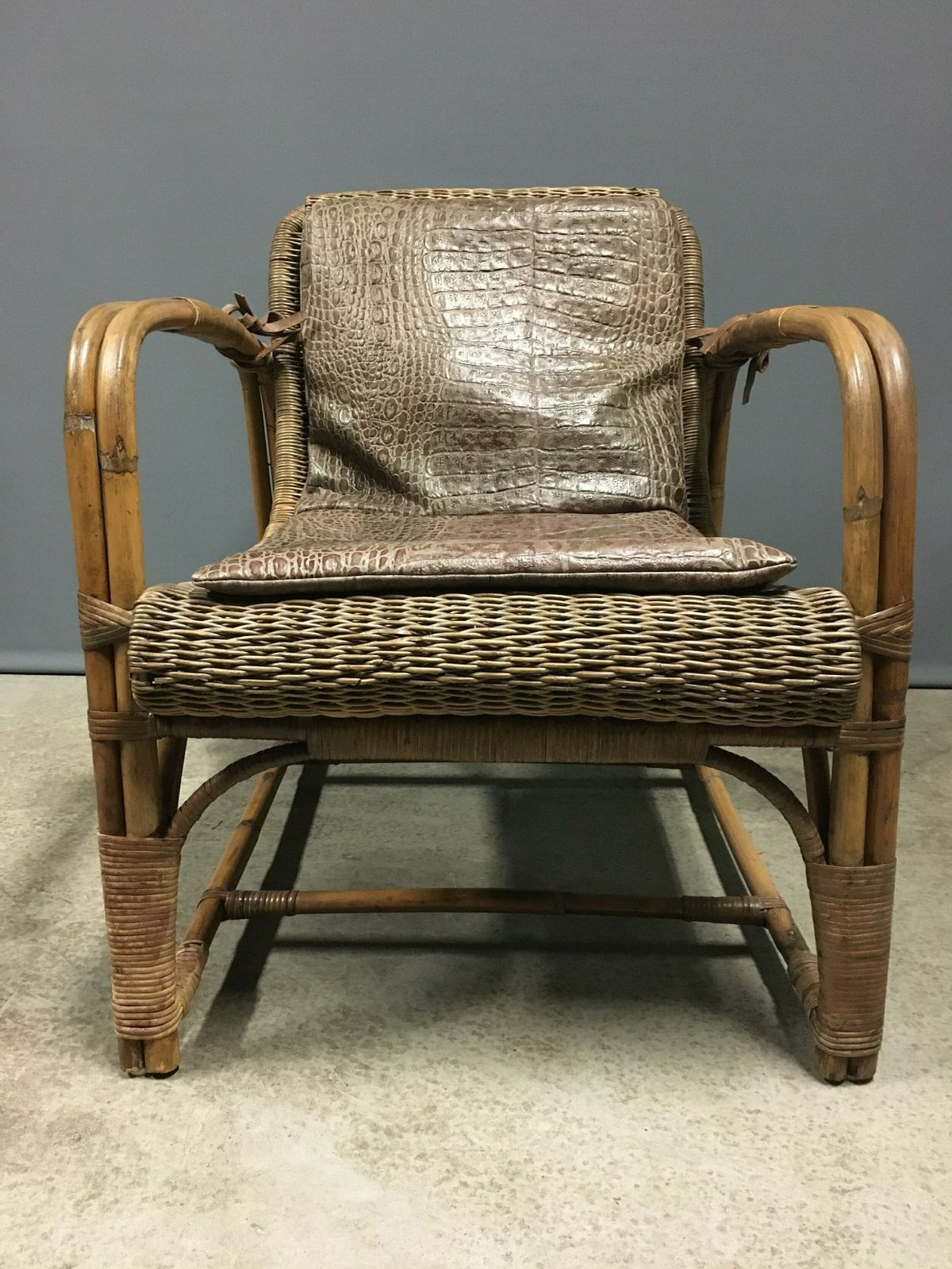 Erich Dieckmann 1930s Bauhaus Lounge Chair photo vintage