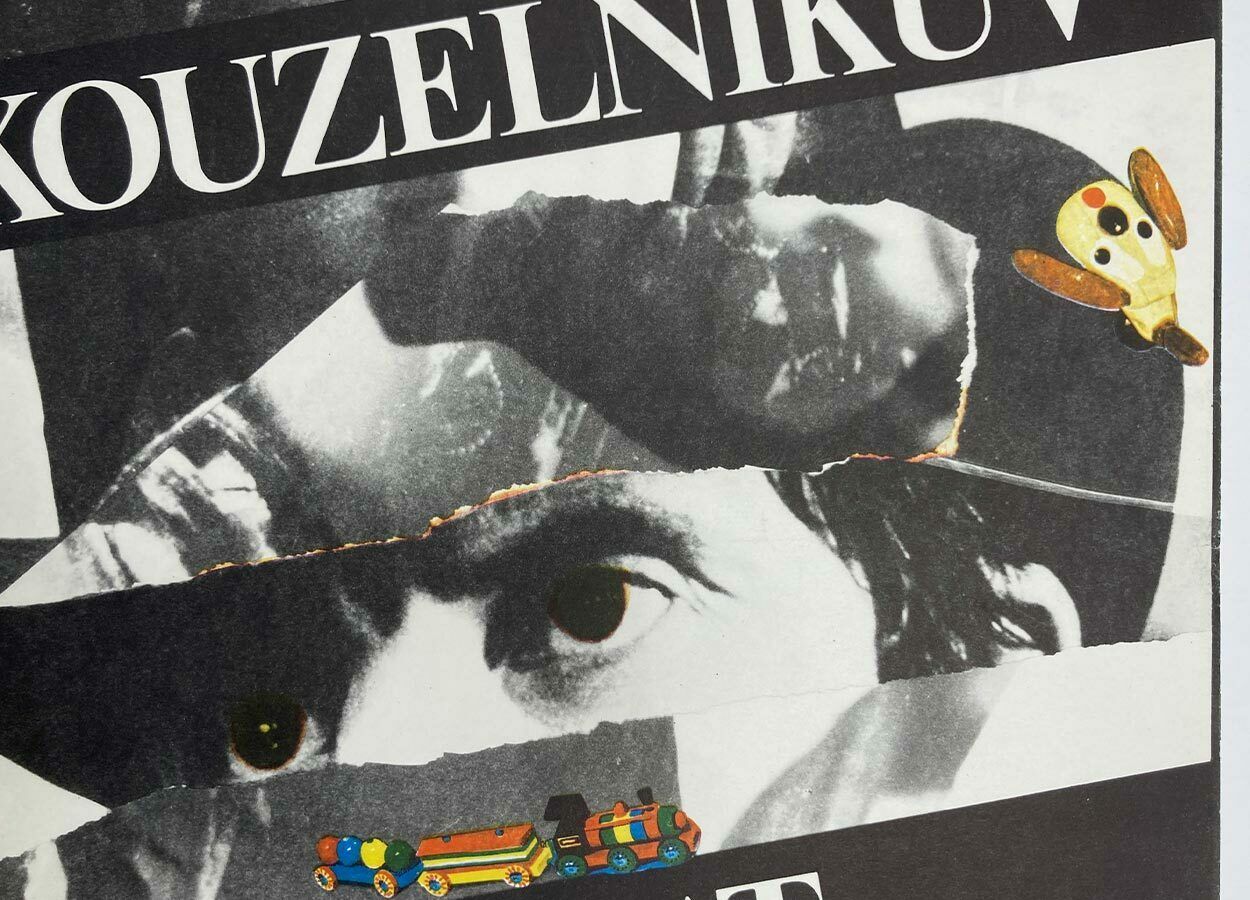 Original Film Poster, The Return Of A Magician, Milan Grygar, 1985, Genuine Czech Vintage Print photo Art